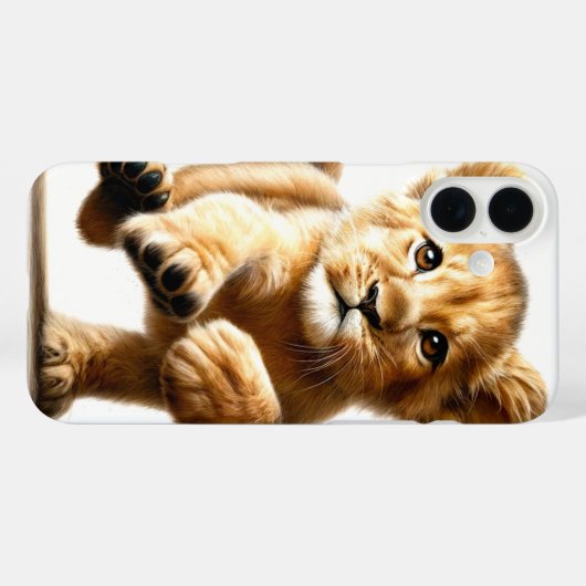 Lion Cub telefoonhoesje Case-Mate iPhone Case (Achterkant (horizontaal))