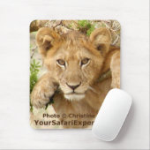 Lion Cub Vertical Mousepad Muismat (Met muis)