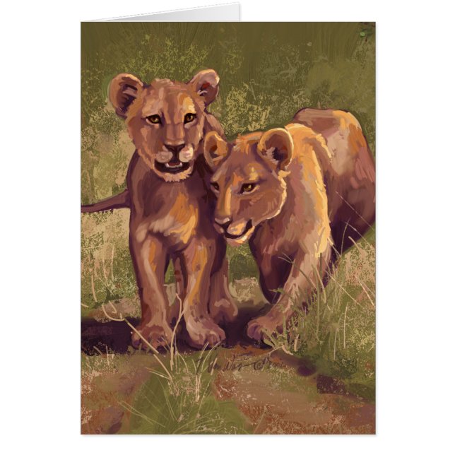 Lion Cubs (Voorkant)