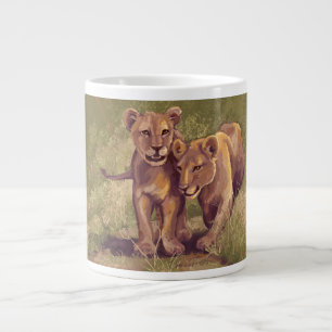 Lion Cubs Grote Koffiekop