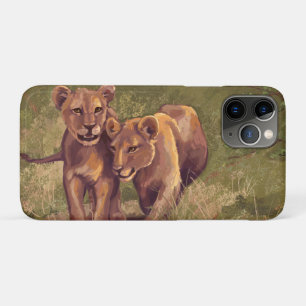 Lion Cubs Hoesje-Mate iPhone Case