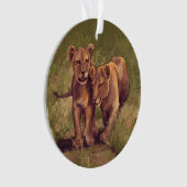 Lion Cubs Ornament (voorkant)