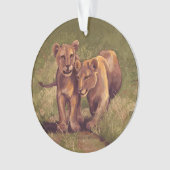 Lion Cubs Ornament (voorkant)
