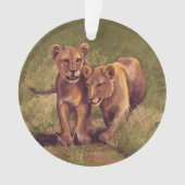 Lion Cubs Ornament (voorkant)