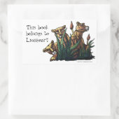 Lion Cubs Personal Bookplate Stickers (Tas)