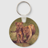 Lion Cubs Sleutelhanger (Voorkant)