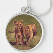 Lion Cubs Sleutelhanger (Voorkant)
