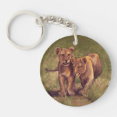 Lion Cubs Sleutelhanger (Voorkant)