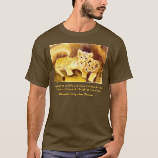 Lion Cubs T-shirt (Voorkant)