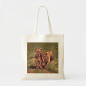 Lion Cubs Tote Bag (Voorkant)