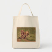Lion Cubs Tote Bag (Voorkant)