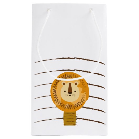 Lion Cute Cartoon Kinder Baby Klein Cadeauzakje (Achterkant)
