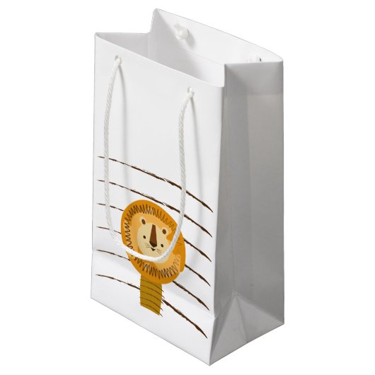 Lion Cute Cartoon Kinder Baby Klein Cadeauzakje (Voorkant Gekanteld)