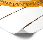 Lion Cute Cartoon Kinder Baby Poster (Hoek)