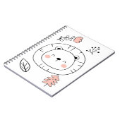 Lion Cute Lion Hand Drawn Notitieboek (Linkerzijde)