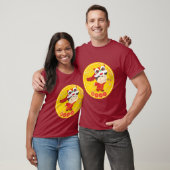 Lion Dance Chinees Nieuwjaar Geluk Mannen T-shirt (Unisex)