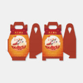 Lion Dance Chinees Nieuwjaar Kind GFB Bedankdoosjes (Uitgevouwen)