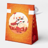 Lion Dance Chinees Nieuwjaar Kind TFB Bedankdoosjes (Achterkant)