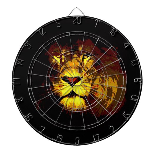 Lion Dartbord (Voorkant)
