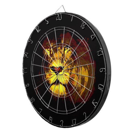 Lion Dartbord (Voorkant Rechts)