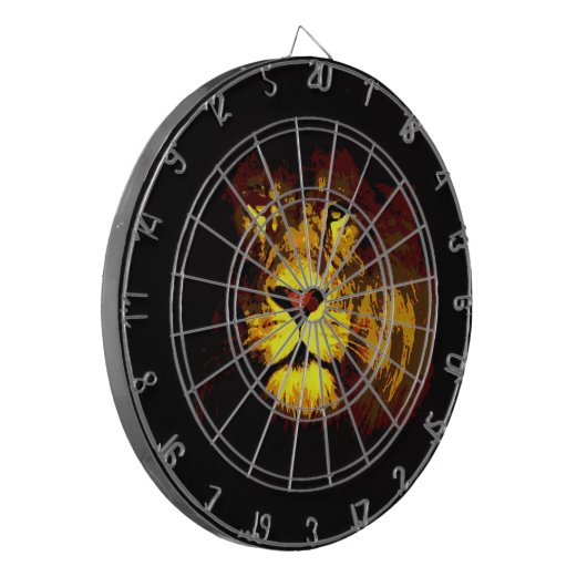 Lion Dartbord (Voorkant Links)