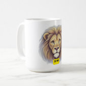 Lion. De koning Koffiemok (Voorkant links)