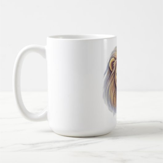 Lion. De koning Koffiemok (Links)