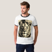 Lion de koning T-shirt (Voorkant volledig)
