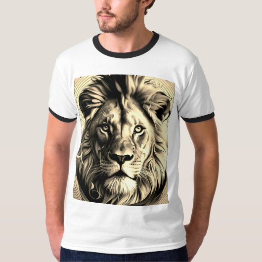 Lion de koning T-shirt (Voorkant)