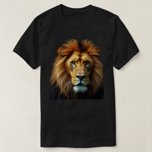 Lion de meester van de dapperheid T-shirt (Design voorkant)