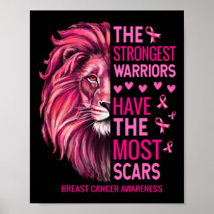 Lion de sterkste aankomende borstkankercampagnes poster
