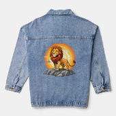 Lion Denim Jacket (Achterkant)