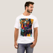 Lion design T shirt (Voorkant volledig)