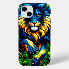 Lion Design telefoonhoesje iPhone 16 Plus Hoesje