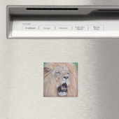 Lion die de natuur voortplant magneet (Insitu (Vaatwasser))