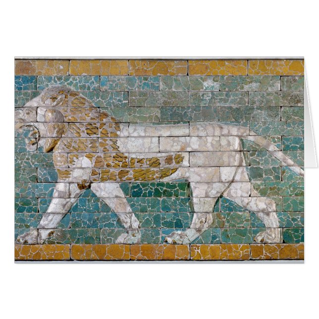 Lion die Ishtar vertegenwoordigt (Voorkant Horizontaal)