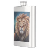 Lion Digitale Kunst Portret-56556 Flacon (Links)