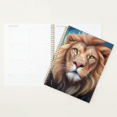Lion Digitale Kunst Portret-56556 Planner (Display)
