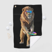 Lion Disc Golfer handdoek (Insitu)