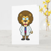 Lion Doctor's mantel Kaart (Gele Bloem)
