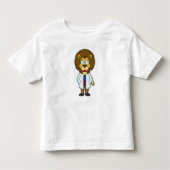 Lion Doctor's mantel Kinder Shirts (Voorkant)
