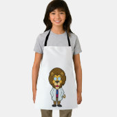 Lion Doctor's mantel Schort (Insitu)