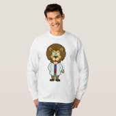 Lion Doctor's mantel T-shirt (Voorkant volledig)