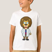 Lion Doctor's mantel T-shirt (Voorkant)