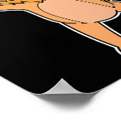 Lion doet aan boksen poster (Hoek)