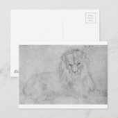 Lion door Albrecht Durer Briefkaart (Voorkant / Achterkant)
