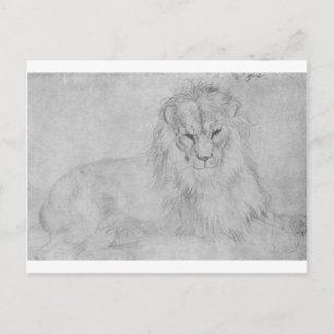 Lion door Albrecht Durer Briefkaart
