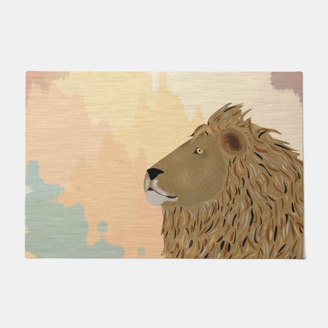 Lion Doormat Deurmat (Voorkant)