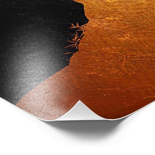 Lion Dream Big Start Small Foto Afdruk (Hoek)