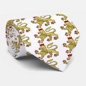 Lion emblem Lion Crest stropdas (Opgerold)